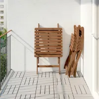 Набор мебели для террасы Ikea Askholmen Дерево/ Дерево/ Дерево/ Светло-коричневый photo 3