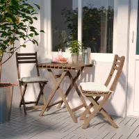 Набор мебели для террасы Ikea Askholmen Дерево/ Дерево/ Дерево/ Светло-коричневый photo 7