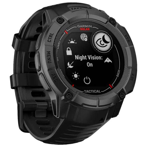 Ceas inteligent Garmin Instinct 2X Solar Tactical Edition 1.1"/ 010-02805-03/ Black photo 7 Ceas inteligent Garmin Instinct 2X Solar Tactical Edition 1.1"/ 010-02805-03/ Black photo 7