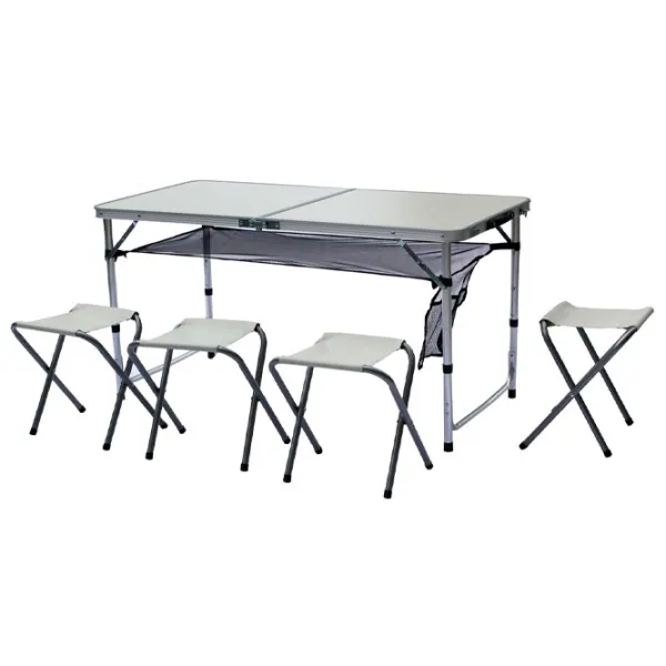 Set mobilă terasă Royokamp Oxford Tourist Oțel/ MDF/ Stofă/ Beige photo 5