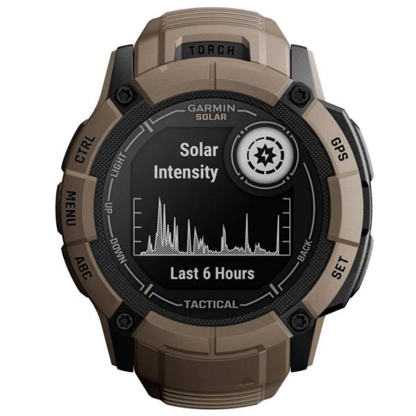 Ceas inteligent Garmin Instinct 2X Solar Tactical Edition 1.1"/ 010-02805-02/ Coyote Tan Brown photo 2 Ceas inteligent Garmin Instinct 2X Solar Tactical Edition 1.1"/ 010-02805-02/ Coyote Tan Brown photo 2