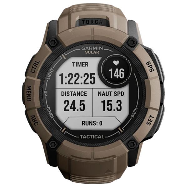 Ceas inteligent Garmin Instinct 2X Solar Tactical Edition 1.1"/ 010-02805-02/ Coyote Tan Brown photo 3 Ceas inteligent Garmin Instinct 2X Solar Tactical Edition 1.1"/ 010-02805-02/ Coyote Tan Brown photo 3