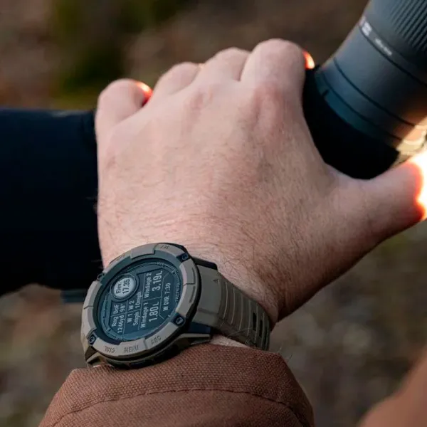 Ceas inteligent Garmin Instinct 2X Solar Tactical Edition 1.1"/ 010-02805-02/ Coyote Tan Brown photo 8 Ceas inteligent Garmin Instinct 2X Solar Tactical Edition 1.1"/ 010-02805-02/ Coyote Tan Brown photo 8