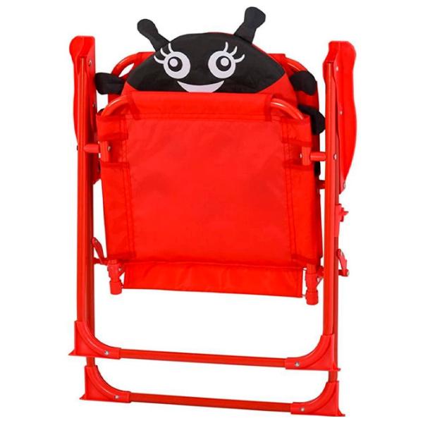 Set mobilă terasă Strend Pro Melisenda Ladybug Metal/ Plastic/ Stofă/ Red photo 2