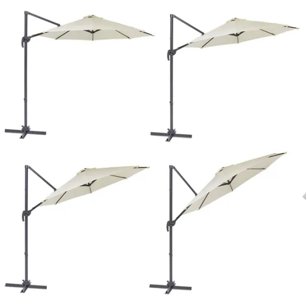 Umbrelă de grădină Blumfeldt Belo Horizonte 5470636 Cream photo 2