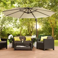 Зонт садовый Blumfeldt Belo Horizonte 5470636 Кремовый photo 5