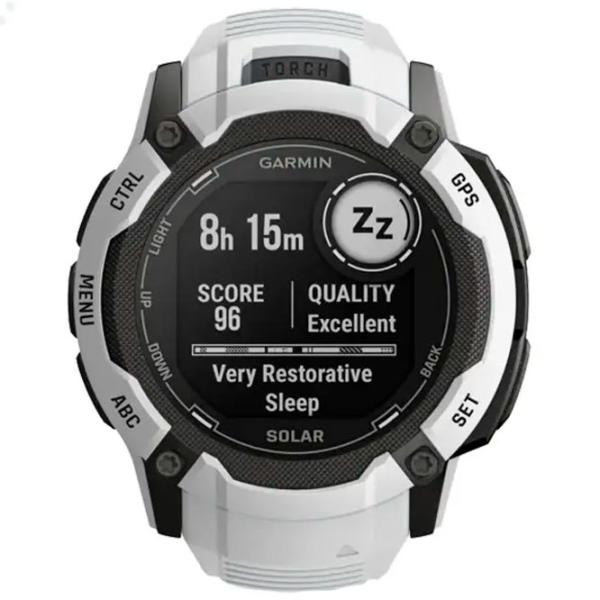 Ceas inteligent Garmin Instinct 2X Solar 1.1"/ 010-02805-04/ Whitestone White photo 2