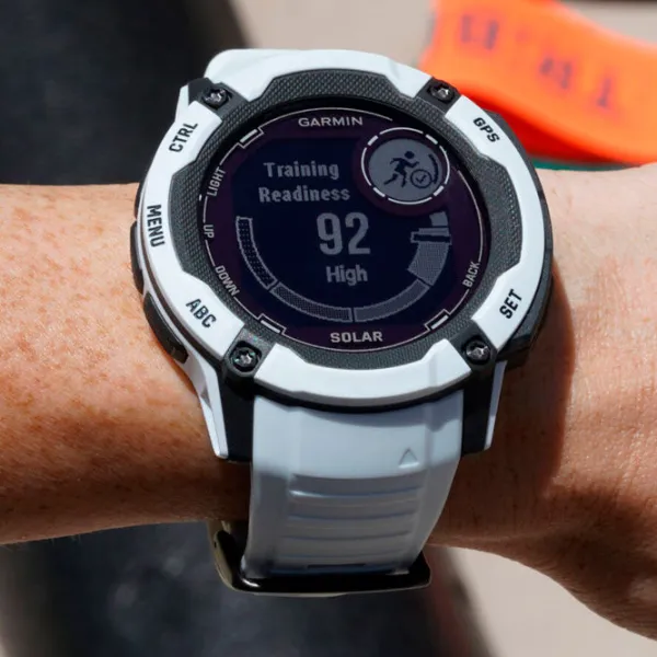 Ceas inteligent Garmin Instinct 2X Solar 1.1"/ 010-02805-04/ Whitestone White photo 9