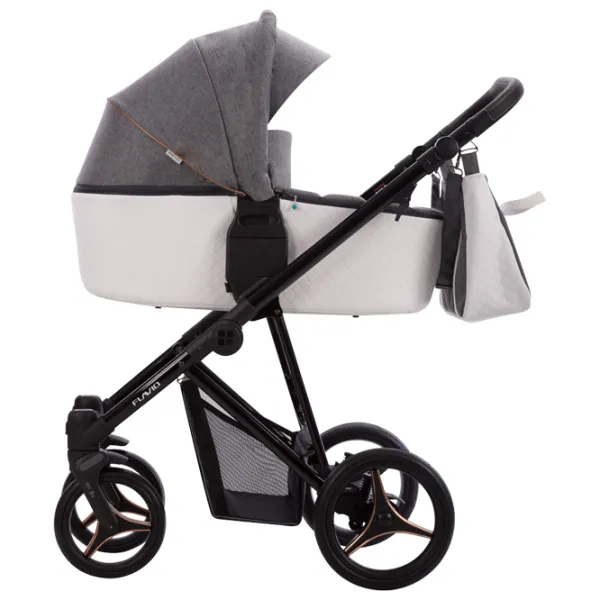 Cărucior pentru copil Bebetto Flavio Gloss 43821/ Gray photo 2