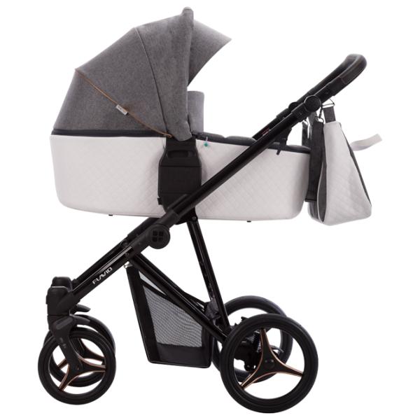 Cărucior pentru copil Bebetto Flavio Gloss 43821/ Gray photo 2