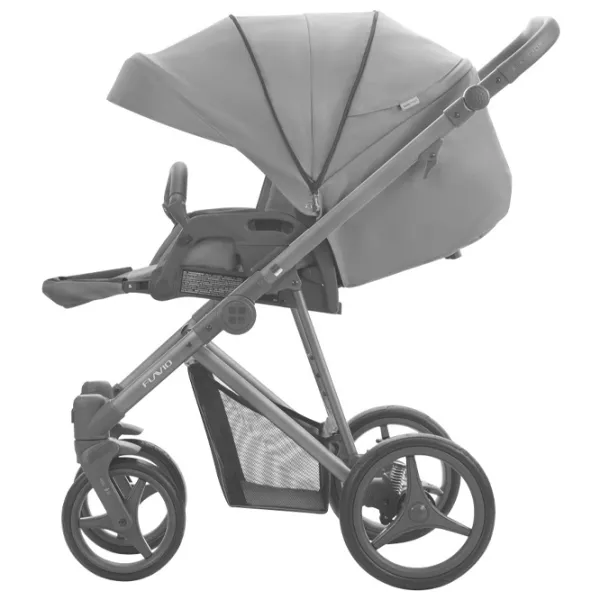 Cărucior pentru copil Bebetto Flavio Gloss 43821/ Gray photo 6