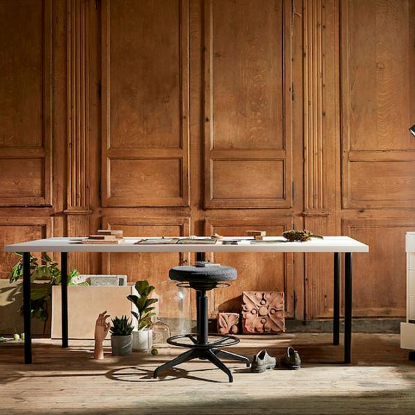 Masă de birou Ikea Lagkapten/ Adils PAL/ White photo 4