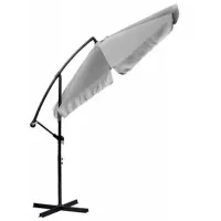 Umbrelă de grădină Plonos 4220 Light Grey photo 2