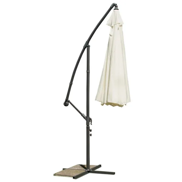 Umbrelă de grădină Plonos 4221 Beige photo 2