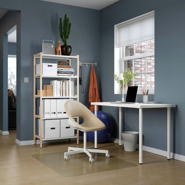 Masă de birou Ikea Lagkapten/ Adils () 120 - 60 PAL/ White photo 4
