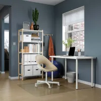 Офисный стол Ikea Lagkapten/ Adils () 120 - 60 ДСП/ Белый photo 4