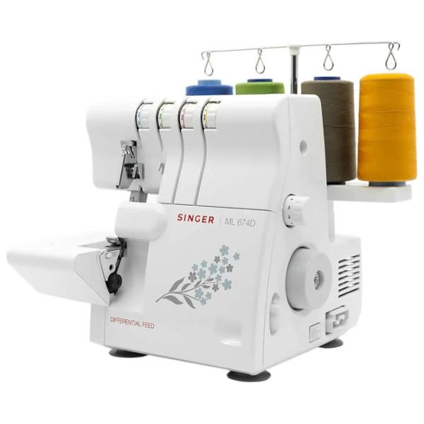 Triploc Singer ML674D Triploc/ White photo 2