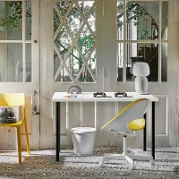 Masă de birou Ikea Lagkapten/ Adils () 120 - 60 PAL/ White photo 4