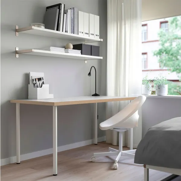 Masă de birou Ikea Lagkapten/ Adils PAL/ Stejar sonoma photo 6