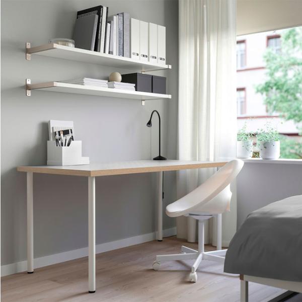Masă de birou Ikea Lagkapten/ Adils PAL/ Stejar sonoma photo 6