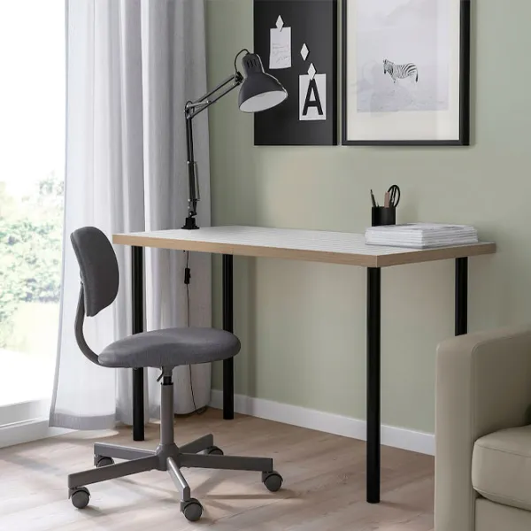 Masă de birou Ikea Lagkapten/Adils (5331127) 120 - 60 PAL/ Stejar Sonoma photo 6