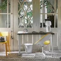 Офисный стол Ikea Lagkapten/ Adils () 120 - 60 ДСП/ Тёмно-серый photo 4