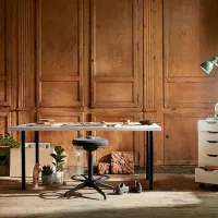 Офисный стол Ikea Lagkapten/ Adils () 140 - 60 ДСП/ Белый photo 4