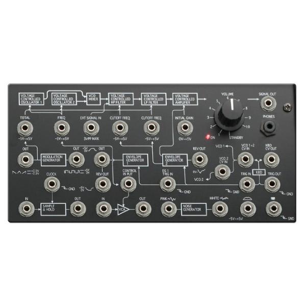 Sintetizator digital Korg MS-20 Mini Analog 37 clape/ Metal, plastic/ Black photo 5