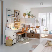 Офисный стол Ikea Micke () 142 - 50 ДСП/ Белый photo 2
