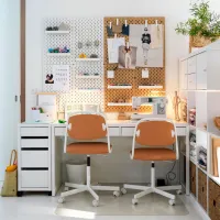 Офисный стол Ikea Micke () 142 - 50 ДСП/ Белый photo 3