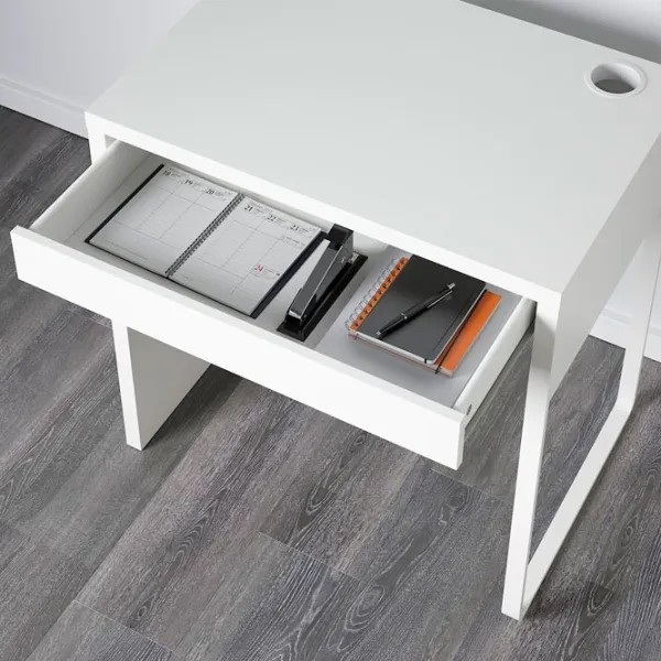Офисный стол Ikea Micke () 73 -50 ДСП/ Белый photo 4
