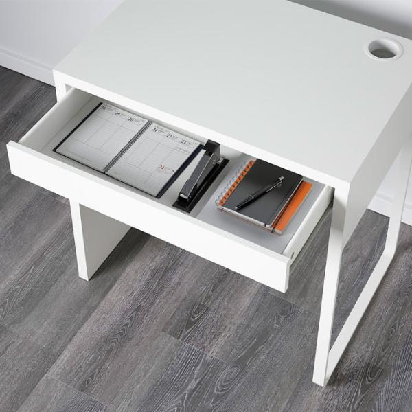 Офисный стол Ikea Micke () 73 -50 ДСП/ Белый photo 4