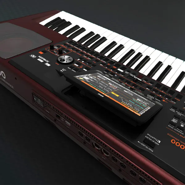 Sintetizator digital Korg PA 1000 61 clape/ 128/ Plastic/ Red photo 5
