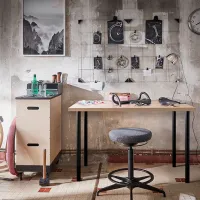 Офисный стол Ikea Linnmon/ Adils ДСП/ Дуб Сонома photo 4