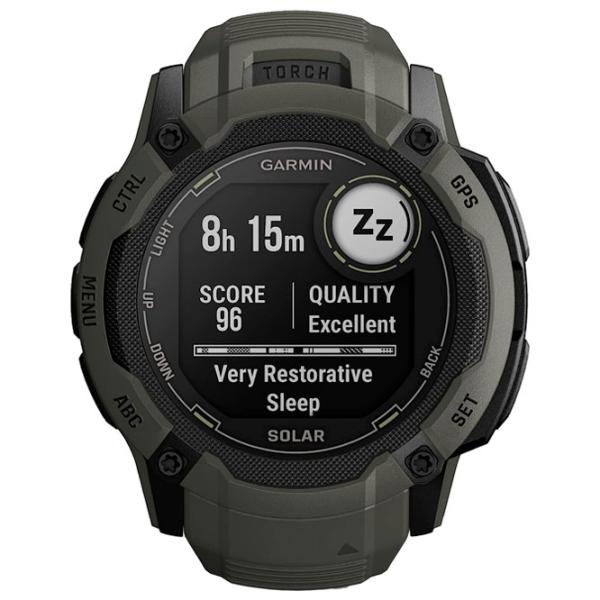 Ceas inteligent Garmin Instinct 2X Solar 1.1"/ 010-02805-05/ Moss Green photo 3