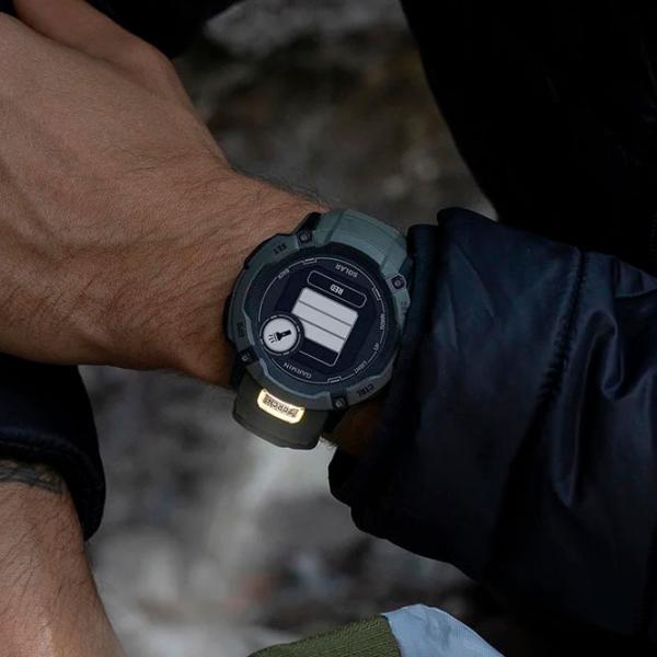 Ceas inteligent Garmin Instinct 2X Solar 1.1"/ 010-02805-05/ Moss Green photo 7