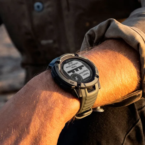 Ceas inteligent Garmin Instinct 2X Solar 1.1"/ 010-02805-05/ Moss Green photo 8