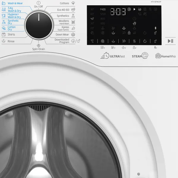 Стиральная машина с сушкой Beko HTV8746XF 8 кг / 1400 об/мин / Белый photo 4