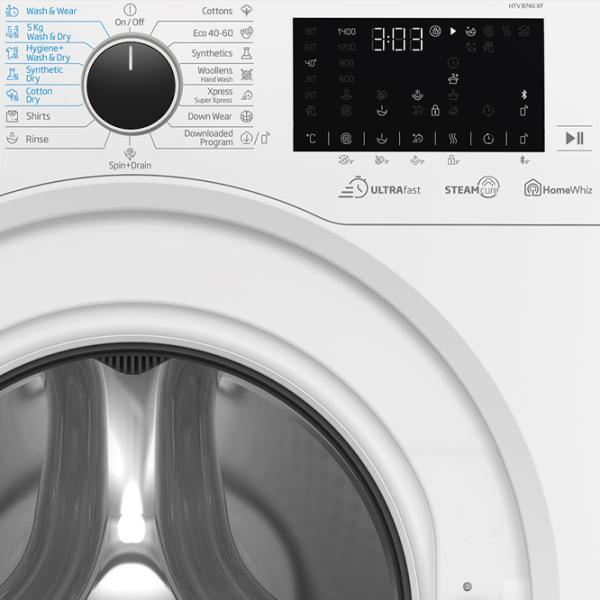 Стиральная машина с сушкой Beko HTV8746XF 8 кг / 1400 об/мин / Белый photo 4