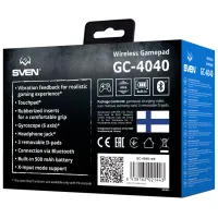 Gamepad Sven GC-4040 Fără fir / 11 buttons / Red photo 6