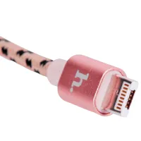 Cablu pentru telefon X3 Hoco USB Type-A + Lightning 1.2 m/ Pink photo 2