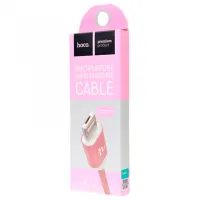 Cablu pentru telefon X3 Hoco USB Type-A + Lightning 1.2 m/ Pink photo 3