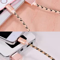 Cablu pentru telefon X3 Hoco USB Type-A + Lightning 1.2 m/ Pink photo 4