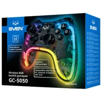 Gamepad Sven GC-5050 Fără fir / 14 buttons / Black photo 9