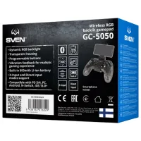 Gamepad Sven GC-5050 Fără fir / 14 buttons / Black photo 10