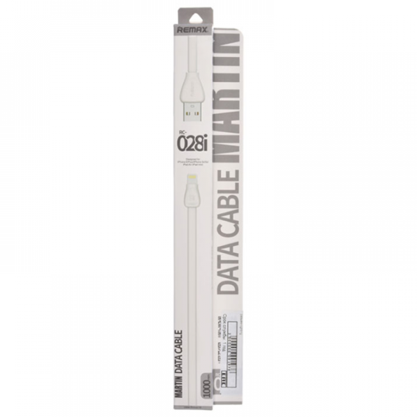 Кабель для телефона Martin Remax USB Type-A + Lightning 1 м/ Белый photo 2