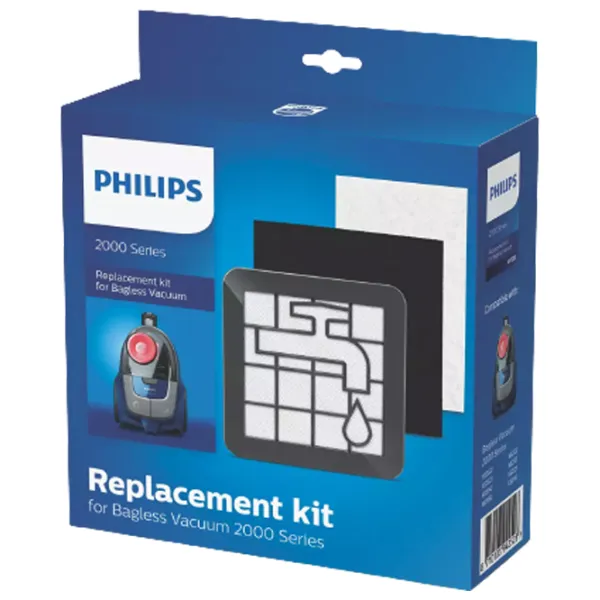 Filtru Philips XV1220/ 01 Spumă/ White photo 4