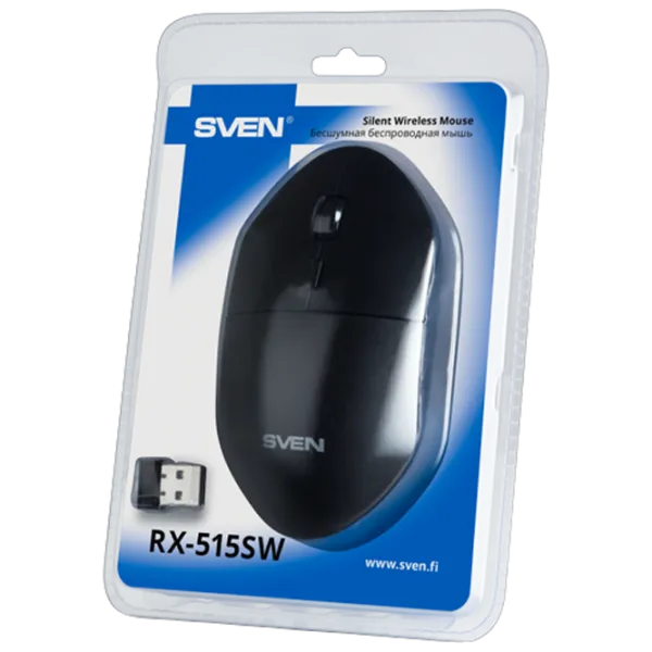 Mouse Sven RX-515SW USB/ Black photo 8