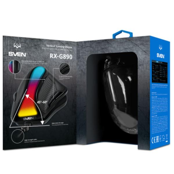 Mouse Sven RX-G890 USB/ Black photo 10