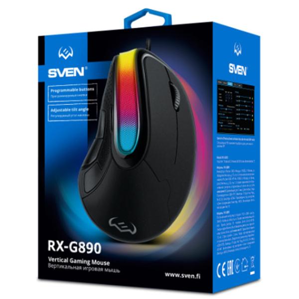 Mouse Sven RX-G890 USB/ Black photo 11